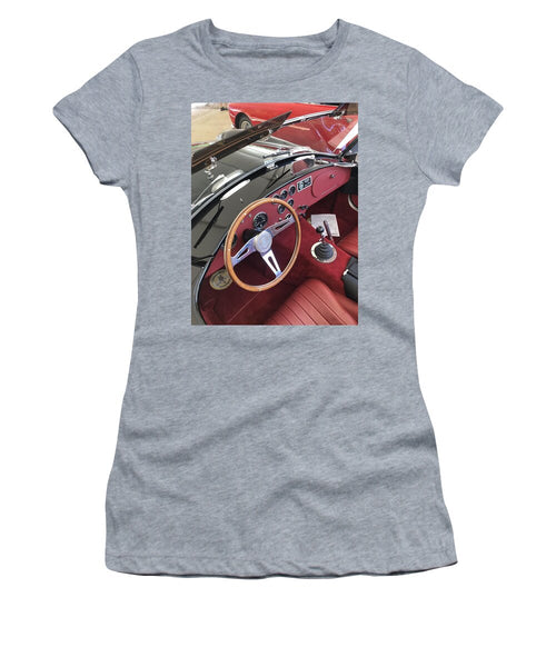 Shelby Cobra Sports Car interior - Women's T-Shirt