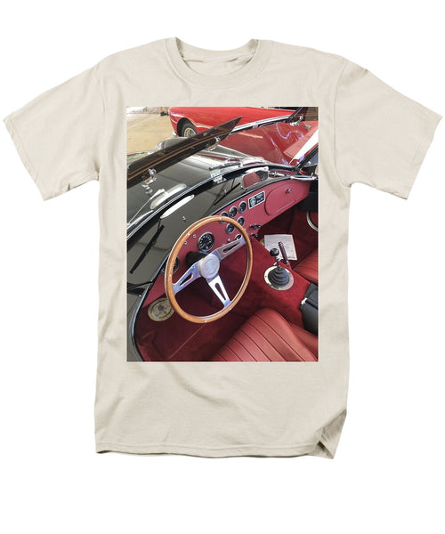 Shelby Cobra Sports Car interior - Men's T-Shirt  (Regular Fit)