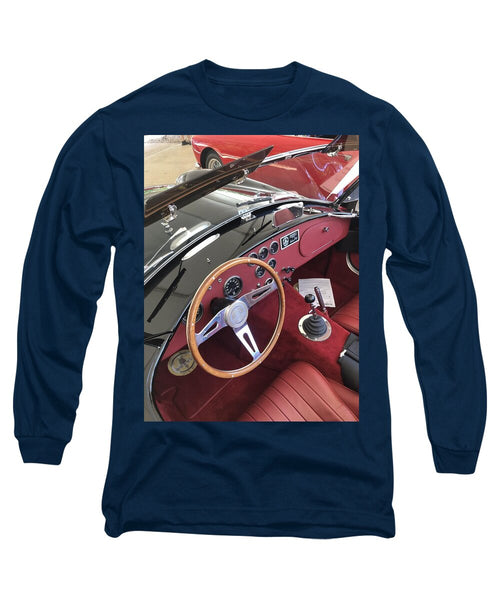 Shelby Cobra Sports Car interior - Long Sleeve T-Shirt