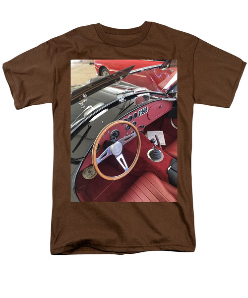 Shelby Cobra Sports Car interior - Men's T-Shirt  (Regular Fit)