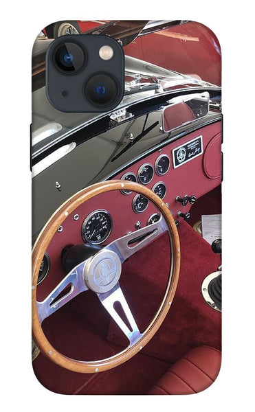 Shelby Cobra Sports Car interior - Phone Case