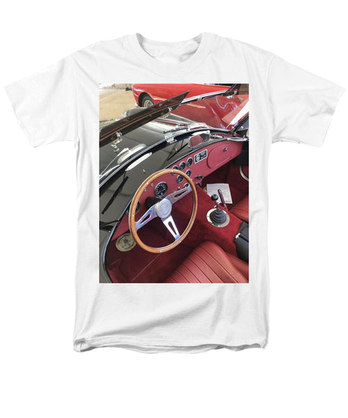 Shelby Cobra Sports Car interior - Men's T-Shirt  (Regular Fit)