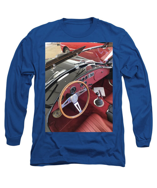 Shelby Cobra Sports Car interior - Long Sleeve T-Shirt