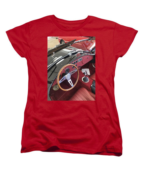 Shelby Cobra Sports Car interior - Women's T-Shirt (Standard Fit)