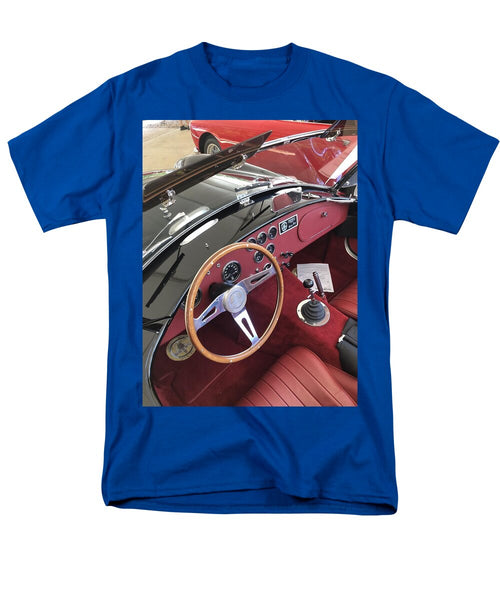 Shelby Cobra Sports Car interior - Men's T-Shirt  (Regular Fit)