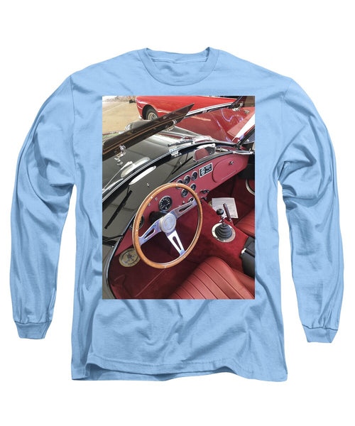 Shelby Cobra Sports Car interior - Long Sleeve T-Shirt