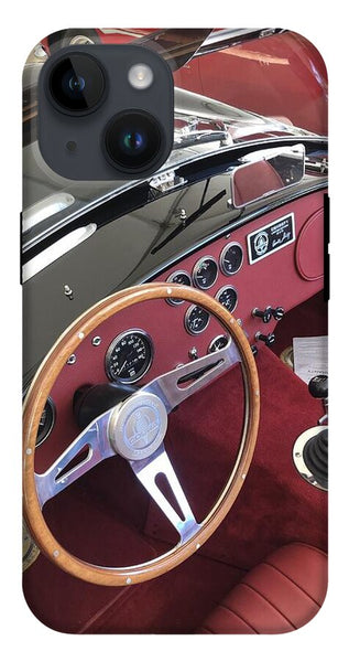 Shelby Cobra Sports Car interior - Phone Case