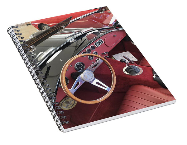 Shelby Cobra Sports Car interior - Spiral Notebook