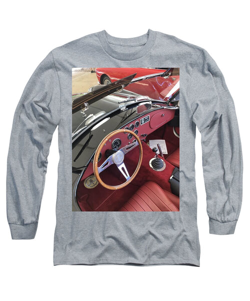 Shelby Cobra Sports Car interior - Long Sleeve T-Shirt