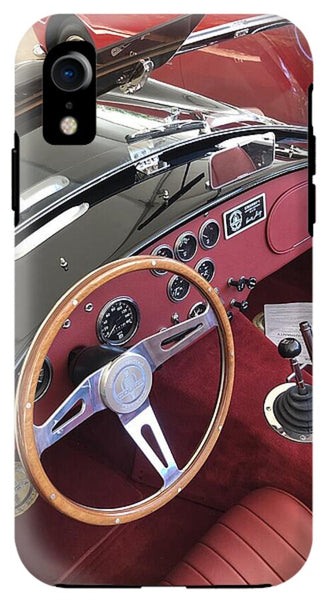 Shelby Cobra Sports Car interior - Phone Case