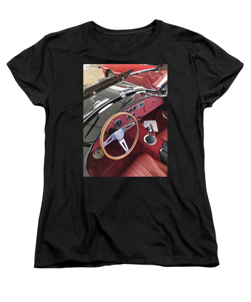 Shelby Cobra Sports Car interior - Women's T-Shirt (Standard Fit)