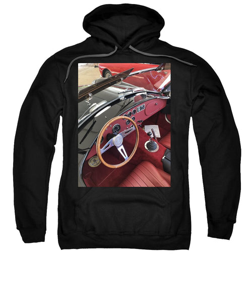 Shelby Cobra Sports Car interior - Sweatshirt