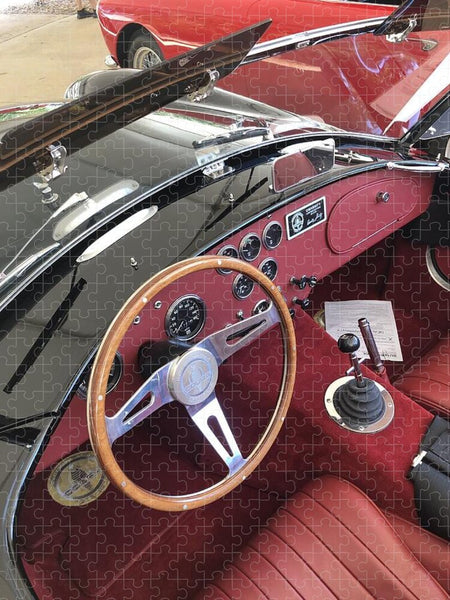 Shelby Cobra Sports Car interior - Puzzle