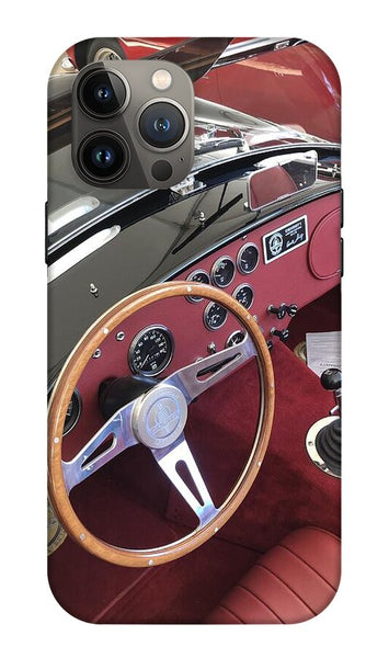 Shelby Cobra Sports Car interior - Phone Case