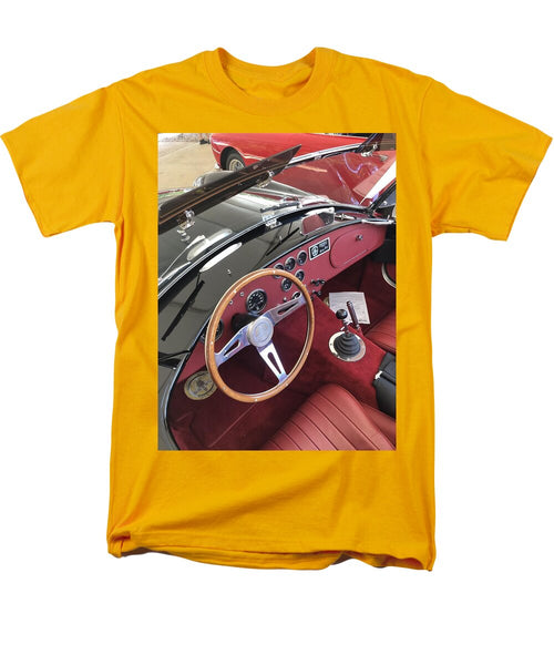Shelby Cobra Sports Car interior - Men's T-Shirt  (Regular Fit)