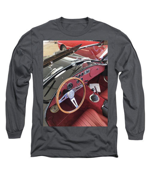 Shelby Cobra Sports Car interior - Long Sleeve T-Shirt