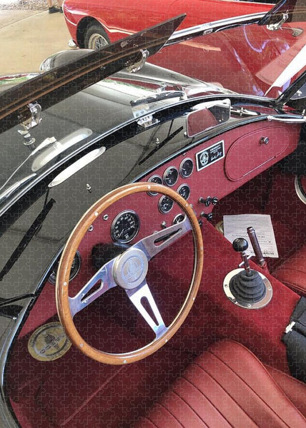 Shelby Cobra Sports Car interior - Puzzle