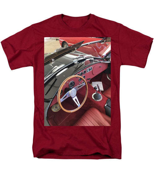 Shelby Cobra Sports Car interior - Men's T-Shirt  (Regular Fit)