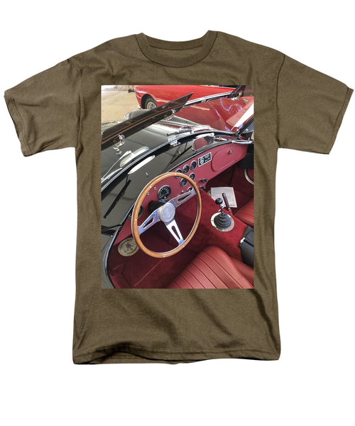 Shelby Cobra Sports Car interior - Men's T-Shirt  (Regular Fit)