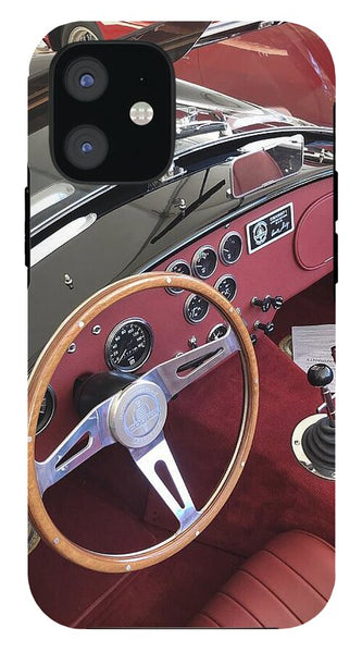 Shelby Cobra Sports Car interior - Phone Case
