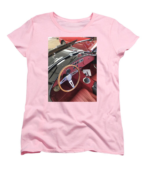 Shelby Cobra Sports Car interior - Women's T-Shirt (Standard Fit)