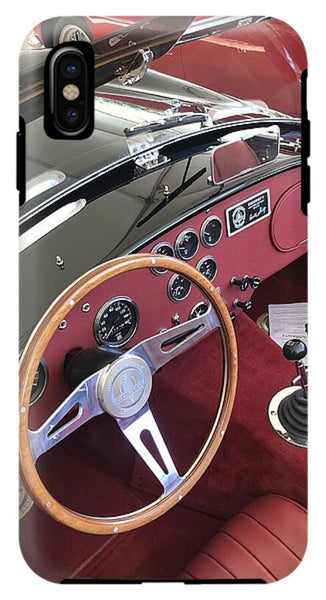 Shelby Cobra Sports Car interior - Phone Case