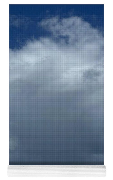 Storm Clouds Over Tranquil Beach - Yoga Mat