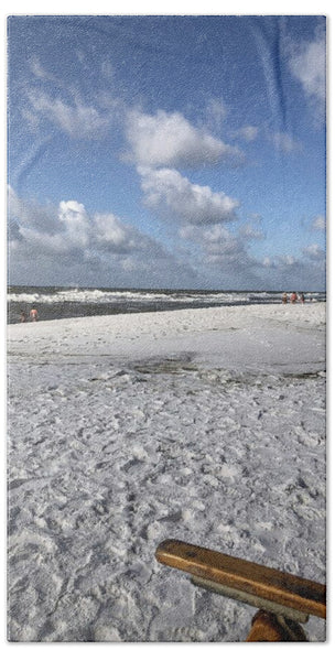Sunny Day on a Florida Beach - Bath Towel