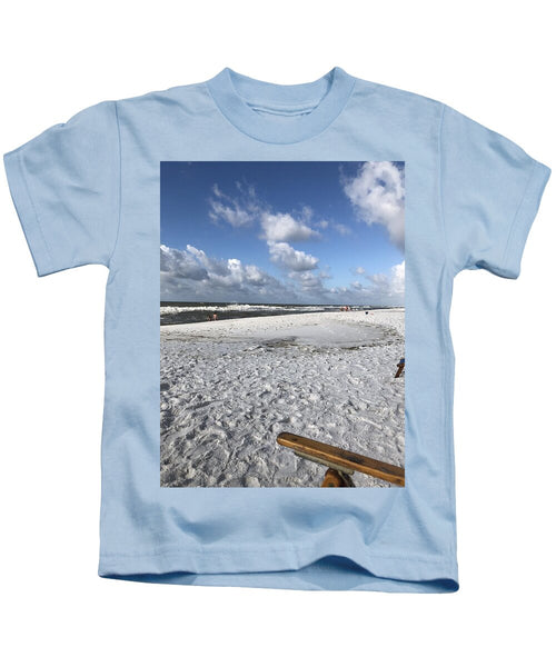 Sunny Day on a Florida Beach - Kids T-Shirt