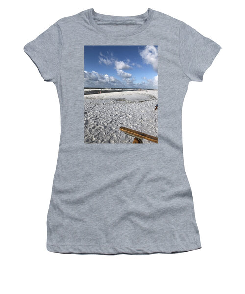 Sunny Day on a Florida Beach - Women's T-Shirt