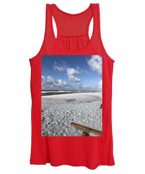 Sunny Day on a Florida Beach - Women's Tank Top