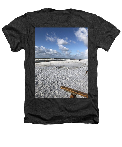 Sunny Day on a Florida Beach - Heathers T-Shirt