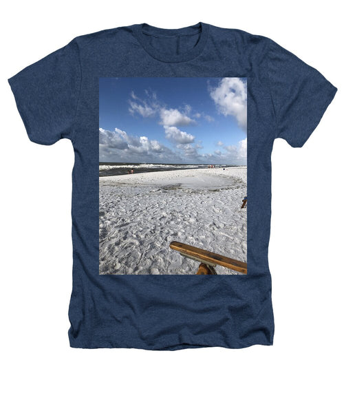 Sunny Day on a Florida Beach - Heathers T-Shirt