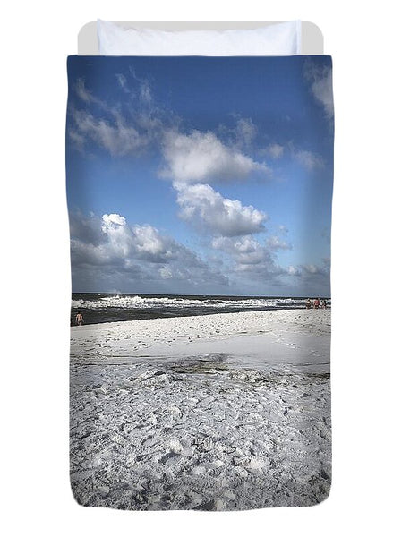 Sunny Day on a Florida Beach - Duvet Cover
