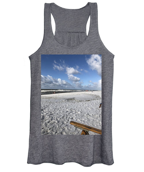 Sunny Day on a Florida Beach - Women's Tank Top