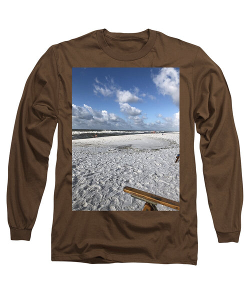Sunny Day on a Florida Beach - Long Sleeve T-Shirt