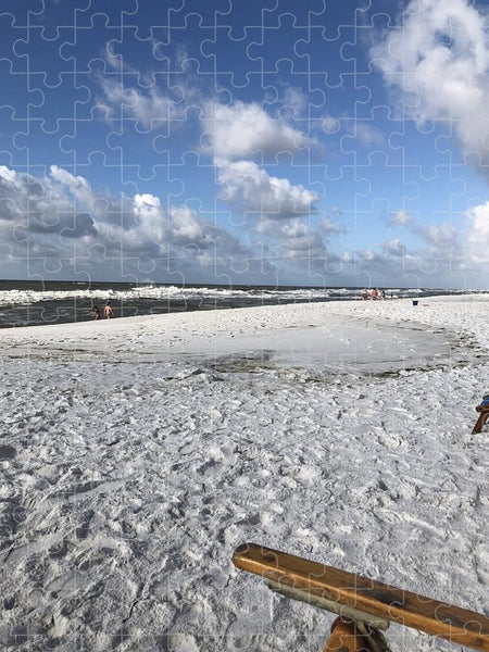 Sunny Day on a Florida Beach - Puzzle