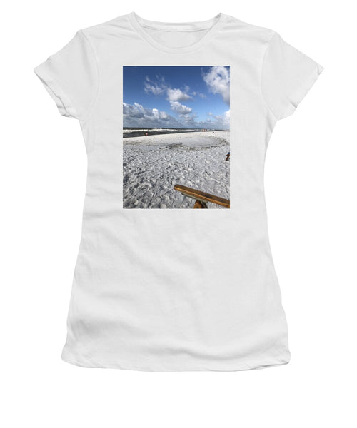 Sunny Day on a Florida Beach - Women's T-Shirt