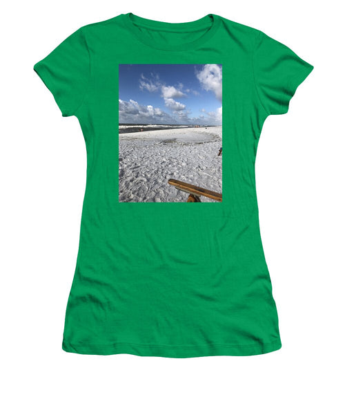 Sunny Day on a Florida Beach - Women's T-Shirt