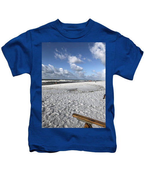 Sunny Day on a Florida Beach - Kids T-Shirt