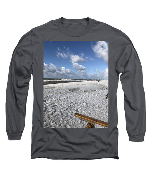 Sunny Day on a Florida Beach - Long Sleeve T-Shirt
