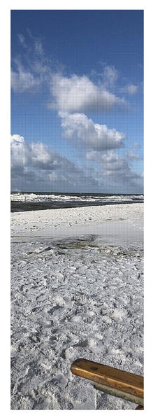Sunny Day on a Florida Beach - Yoga Mat