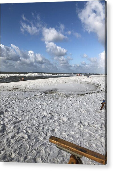 Sunny Day on a Florida Beach - Acrylic Print