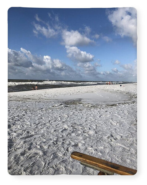 Sunny Day on a Florida Beach - Blanket