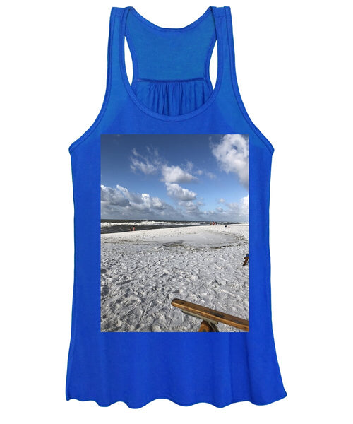Sunny Day on a Florida Beach - Women's Tank Top