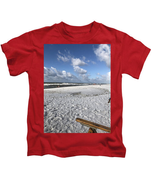 Sunny Day on a Florida Beach - Kids T-Shirt