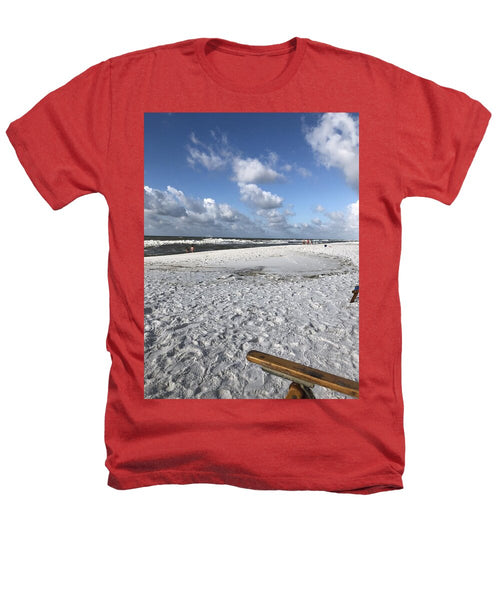 Sunny Day on a Florida Beach - Heathers T-Shirt