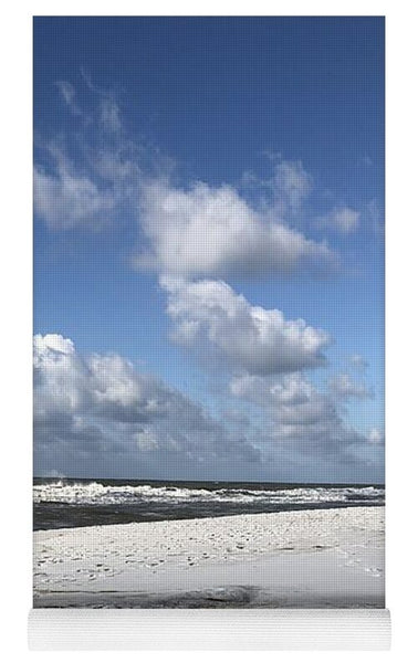Sunny Day on a Florida Beach - Yoga Mat