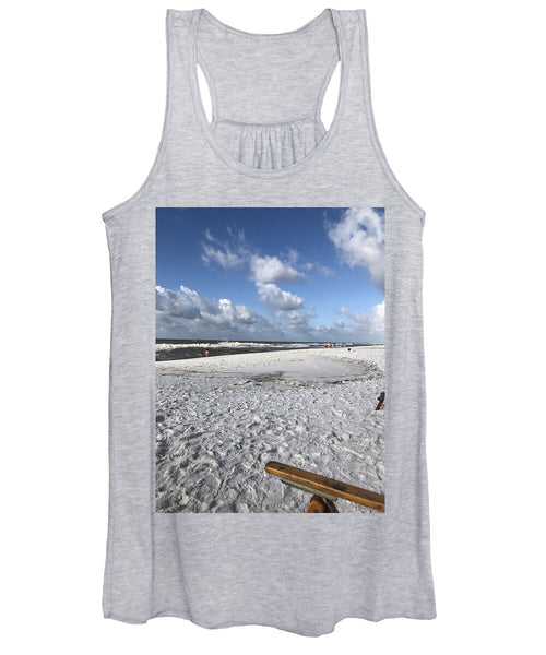 Sunny Day on a Florida Beach - Women's Tank Top
