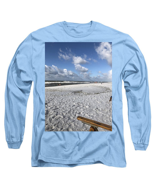 Sunny Day on a Florida Beach - Long Sleeve T-Shirt
